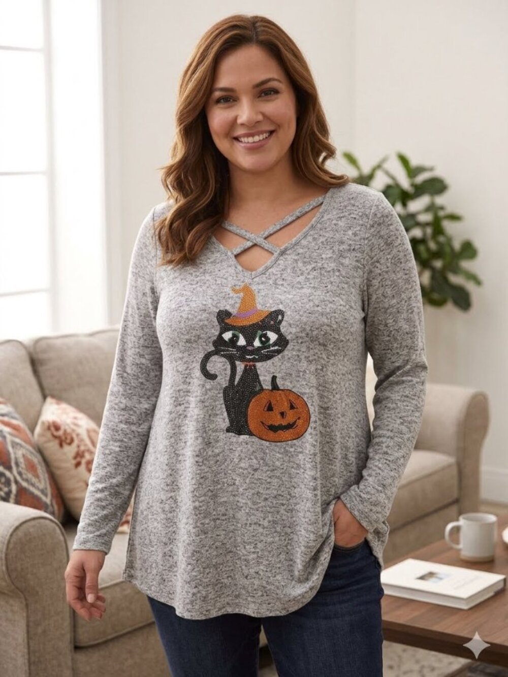Poof New York Halloween Shirt Womens